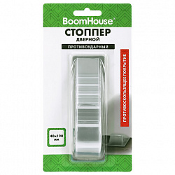 Стоппер дверной противоударный, 1 шт., BOOMHOUSE (БУМХАУС), 701842