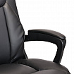 Кресло BRABIX "Forex EX-529", экокожа, разборное пятилучие, черное, 532980