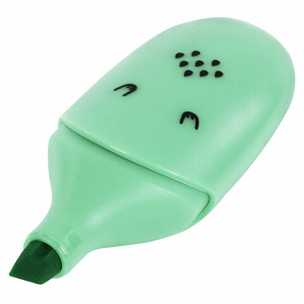 Текстовыделитель мини BRAUBERG KIDS "CUTE CATS PASTEL", АССОРТИ В ПЛАСТИКОВОЙ БАНКЕ, линия 1-5 мм, 152434.