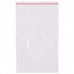 Пакеты ZIP LOCK "зиплок" ПРОЧНЫЕ, комплект 100 шт., 80х120 мм, ПВД, 60 мкм., BRAUBERG, 703076