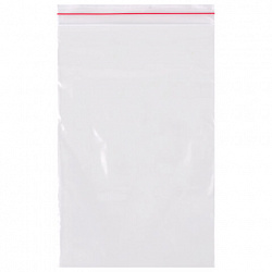 Пакеты ZIP LOCK "зиплок" ПРОЧНЫЕ, комплект 100 шт., 80х120 мм, ПВД, 60 мкм., BRAUBERG, 703076
