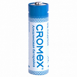 Батарейки алкалиновые "пальчиковые" КОМПЛЕКТ 12 шт., CROMEX (КРОМЕКС) Alkaline, AA (LR6,15A), спайка, 456258