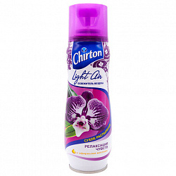 Освежитель воздуха аэрозольный 300 мл CHIRTON (Чиртон) Light Air "Релаксация чувств", сухое распыл, 45590, 4607145645590