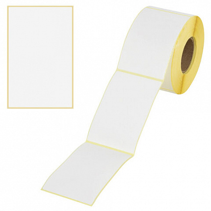 Термоэтикетки ЭКО, 58х80мм, 350 этикеток в ролике, 118586