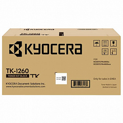 Тонер-картридж KYOCERA (TK-1260) для ECOSYS PA4000x/PA4000wx, ресурс 10000 стр., оригинальный, 1T0C150NL0
