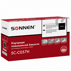 Картридж лазерный SONNEN (SC-С057H) для CANON MF443dw/446x/LBP228x/LBP226dw, ресурс 10000 стр., 364095