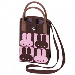 Сумочка-органайзер повседневная HEIKKI KNIT (ХЕЙКИ) кросс боди, вязаная, 17х12х5 см, "Rabbit", 273790