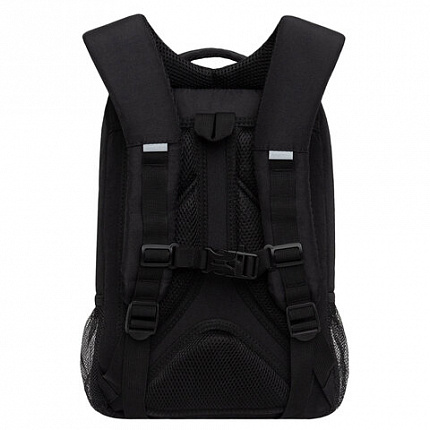 Рюкзак GRIZZLY школьный, анатомическая спинка, 2 отделения, для мальчиков, "MOVING FORWARD", 39х26х19 см, RB-456-5/2