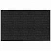 Коврик придверный 50х80 см, ЧЕРНЫЙ, влаго-грязезащитный, 450 г/м2, ребристый, PRIMILA (ПРИМИЛА) EXTRA, 701028
