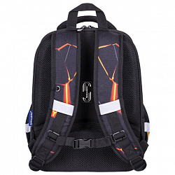 Ранец BRAUBERG FIT, 2 отделения, "Лава", 38х27х14 см, 270617
