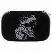 Пенал BRAUBERG SHINY, 1 отделение, 1 откидная планка, EVA, 22х13х4 см, "Scary dino", 273517