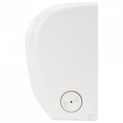 Диспенсер для полотенец в рулонах LAIMA PROFESSIONAL SUPER (H1), механический, белый, ABS-пластик, 609506