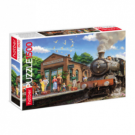 Пазл картонный 1500 элементов АССОРТИ, 670х480 мм, HATBER