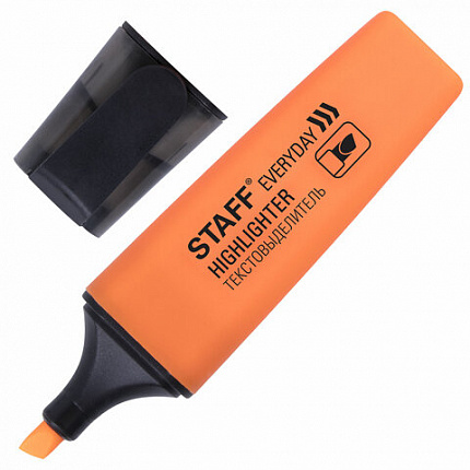 Набор текстовыделителей STAFF "EVERYDAY" HL-638, 4 шт., АССОРТИ, линия 1-5 мм, 151643