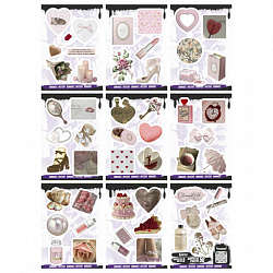 Наклейки виниловые, 45-78 шт., 9 листов, А6, "ЯРКИЕ ДИЗАЙНЫ", АССОРТИ, NALEPKING