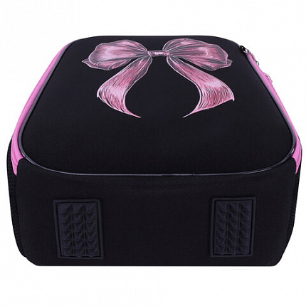 Ранец BRAUBERG LIGHT, 1 отделение, с брелком, "Chic bow", 36х26х13 см, 274386