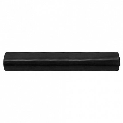 Мешки для мусора 160 л, черные, в рулоне 10 штук, особо прочные, ПВД 70 мкм, 90x110 см, LAIMA, 702675