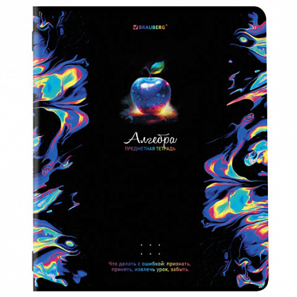 Тетради предметные, КОМПЛЕКТ 12 ПРЕДМЕТОВ, BLUR, 48л, глянцевый УФ-лак, BRAUBERG, 404836