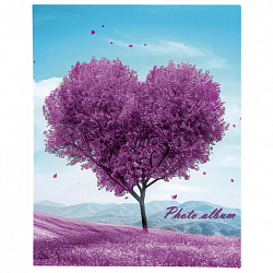 Фотоальбом BRAUBERG "Fancy heart" на 100 фото 10х15 см, твердая обложка, 391439