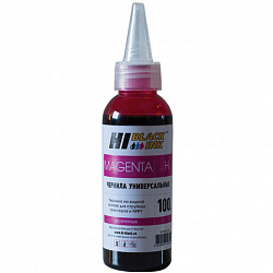 Чернила HI-BLACK для HP (Тип H) универсальные, пурпурные 0,1 л, водные, HB-HP-M-100ML