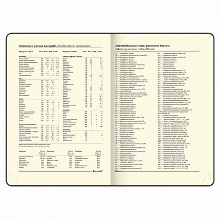 Ежедневник недатированный А5 (138х213 мм), BRAUBERG VISTA, под кожу, гибкий, 136 л., "Noir", 112009