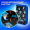 Пенал ПИФАГОР, 1 отделение, ламинированный картон, 19х11 см, "Злая акула", 272243