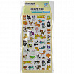 Наклейки гелевые "Зверушки", 17,5х9 см, ассорти 4 вида, FUNSTER (ФАНСТЕР), 666095