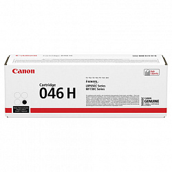 Картридж лазерный CANON (046HBK) i-SENSYS LBP653Cdw / 654Cx / MF732Cdw / 734Cdw, черный, ресурс 6300 страниц, оригинальный, 1254C002