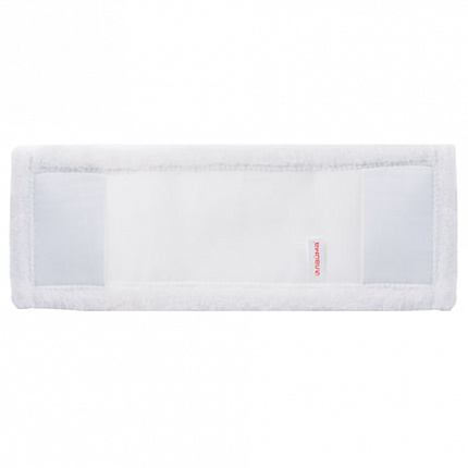 Насадка МОП плоская для швабры/держателя 40 см, карманы (ТИП К), плотная микрофибра, LAIMA "Бюджет", 603117