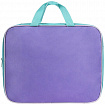 Папка на молнии с ручками STAFF EVERYDAY А4, 1 отделение, полиэстер, 80 мм, лавандовая, 271487