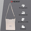 Сумка шоппер HEIKKI VELVET (ХЕЙКИ), вельвет, карманы, 35х32 см, бежевый, 272438