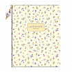 Дневник 1-11 класс 48л, кожзам (твердая), брелок, BRAUBERG, Blossom, 107645