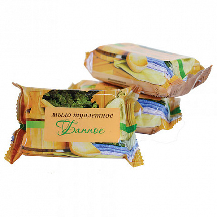 Мыло туалетное 100 г, КМЗ СТАНДАРТ "Банное"
