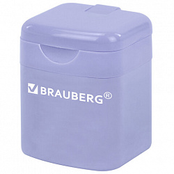 Точилка "PASTEL", с контейнером, корпус ассорти, BRAUBERG, 273255
