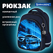 Рюкзак BRAUBERG OPTIMA, 2 отделения, с брелоком, "Ночной гонщик", 36х27х18 см, 272096