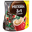 Кофе растворимый порционный NESCAFE "3 в 1 Крепкий", КОМПЛЕКТ 20 пакетиков по 14,5 г, 12460873