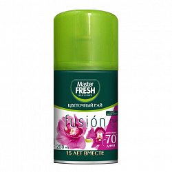 Сменный баллон 250мл MASTER FRESH "Цветочный рай" для автоматических освежителей, шк 71332, С0006614