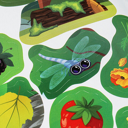 Книжка с наклейками "НАКЛЕЙКИ МАЛЫШАМ", ассорти, 162х215 мм, 16 страниц, УМКА