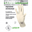 Перчатки медицинские смотровые латексные 45 пар (90 штук), CONNECT, размер 9-10, XL (очень большой)