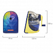 Точилка механическая BRAUBERG "MULTICOLOR", корпус с печатью, 228489