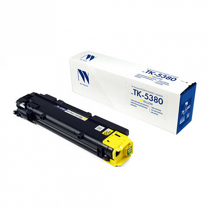 Картридж лазерный NV PRINT (NV-TK-5380Y) для Kyocera ECOSYS PA4000/MA4000, желтый, ресурс 10000 стр.