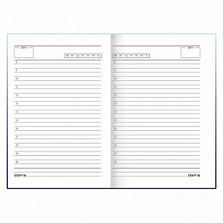 Ежедневник недатированный А5 145х215 мм, ламинированная обложка, 160 л., STAFF, "Древо жизни", 115562