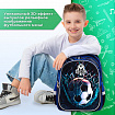 Рюкзак BRAUBERG KIDS FLOSSY, 2 отделения, 3 кармана, "Футбольный клуб", объемный дизайн, 40х28х18 см, 273181