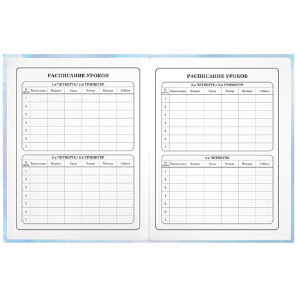 Дневник 1-4 класс 48 л., твердый, ЮНЛАНДИЯ, блестки, с подсказом, "Фея", 106608