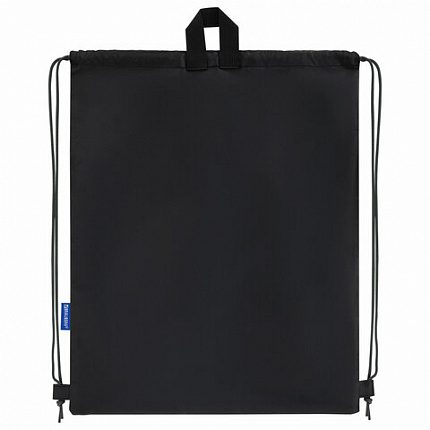 Мешок для обуви BRAUBERG, с петлей, светоотражающая полоса, 2 отделения, 46х36 см, "Fire spider", 273450