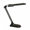 Настольная лампа светильник Дельта У на подставке, ЛЮМИНЕСЦЕНТНАЯ, цоколь 2G7, 11 Вт, чёрный