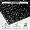 Коврик ДОРОЖКА 0,9х10 м, "ТРАВКА" ЧЕРНЫЙ пластиковый грязезащитный, щетина 10 мм, LAIMA EXPERT, 701070