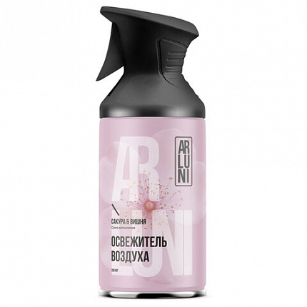 Освежитель воздуха 250мл ARLUNI "Сакура и вишня", сухое распыление, триггер, ш/к 4167