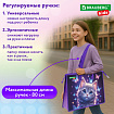 Папка для рисунков и чертежей с регулируемыми ручками BRAUBERG KIDS А3, 1 отделение, карман внутри, "Curious cat", 273414