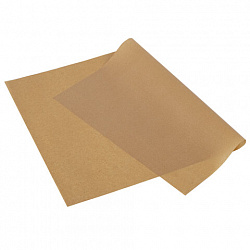 Бумага для выпечки силиконизированная в листах 40 см x 60 см КОМПЛЕКТ 500 штук, цвет коричневый, LAIMA, CH, 609590